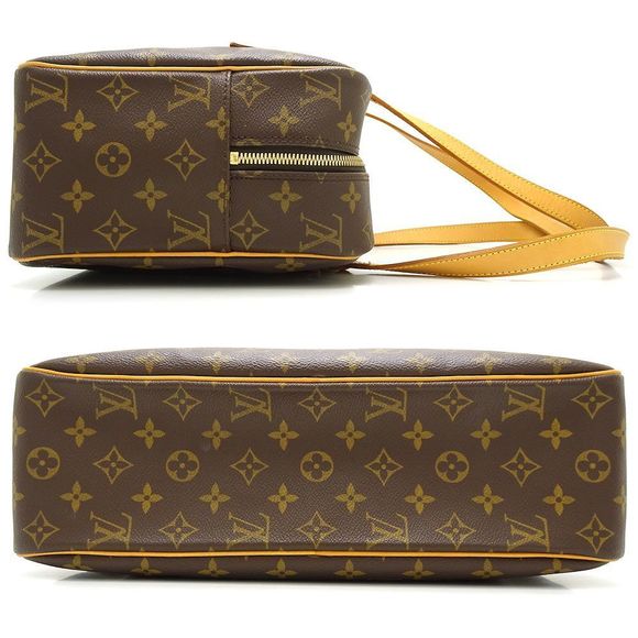 Louis Vuitton Monogram Cite GM Shoulder Bag Brown - Picture 2 of 8